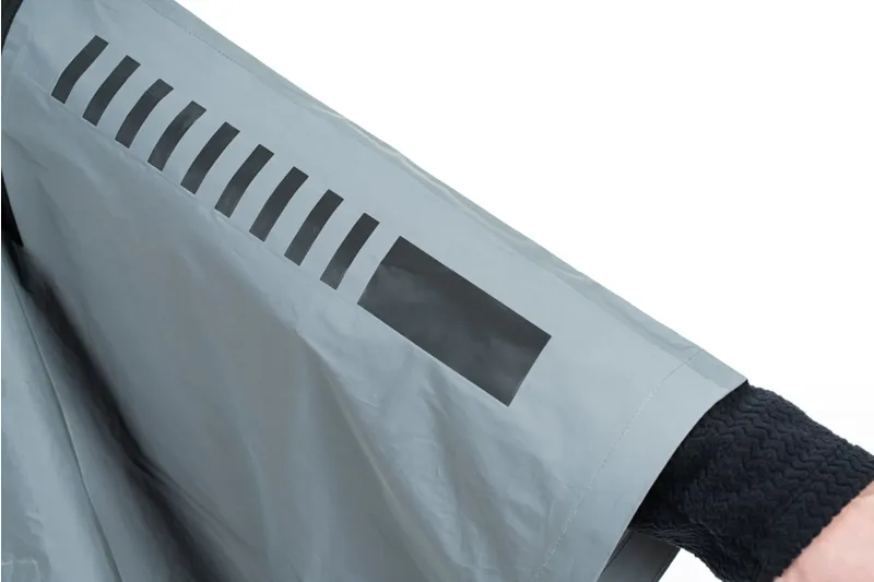 Cube Gravel ATX Utility Poncho - Safety Silver/Grey-4