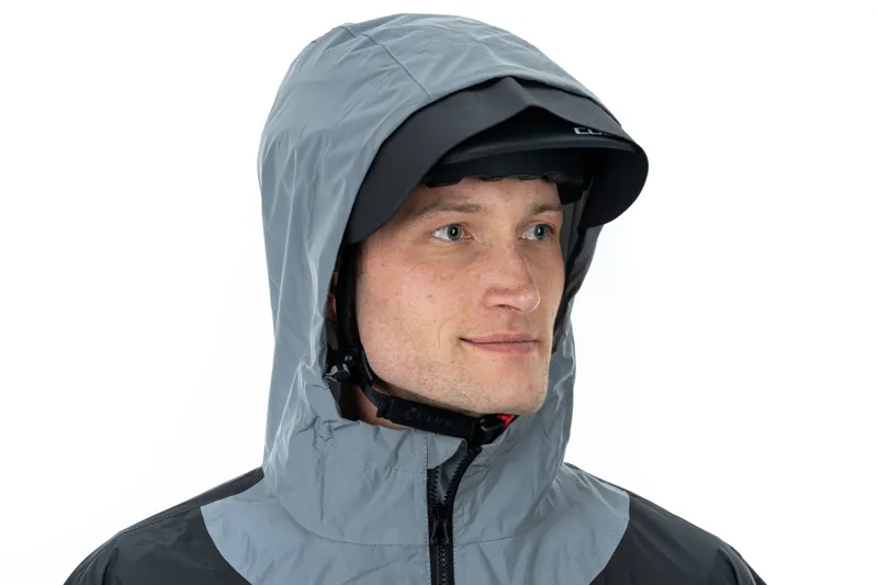 Cube Gravel ATX Utility Poncho - Safety Silver/Grey-6