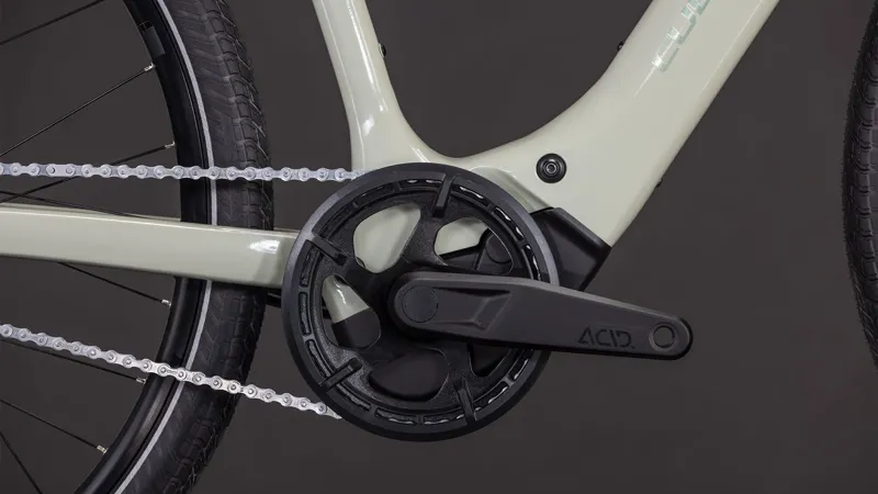 Cube Editor Hybrid SLX 400X 2026 Electric Hybrid Bike - Reed Beige-4