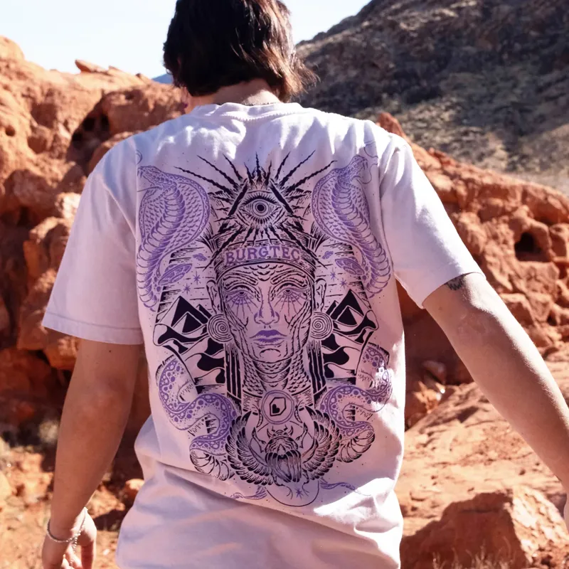 Burgtec Desert Queen T-Shirt - Purple-9