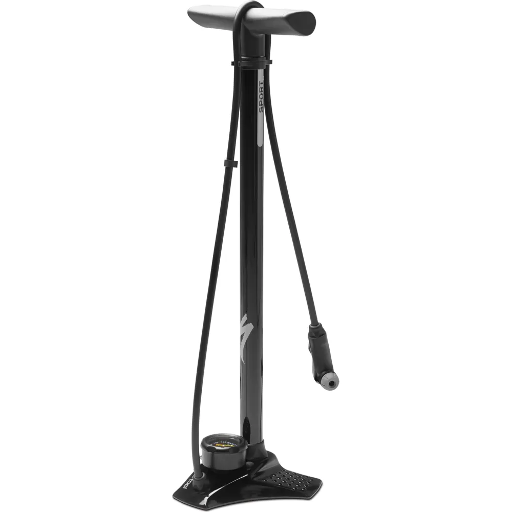 uPRISE Bikes Specialized Air Tool Sport SwitchHitter II Floor Pump Black - SH | Price match, 365 day return s, 18-Month Warranty, Finance Available & Free UK Delivery