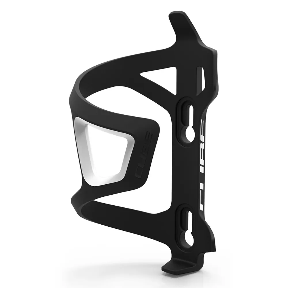 uPRISE Bikes Cube HPP-Sidecage Bottle Cage - Black/White | Price match, 365 day return s, 18-Month Warranty, Finance Available & Free UK Delivery