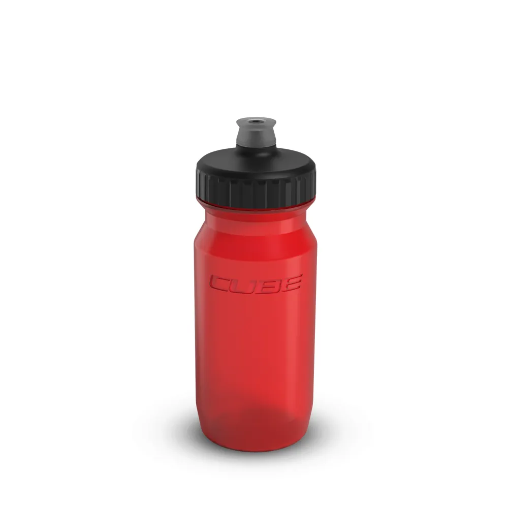 uPRISE Bikes Cube Feather Water Bottle - 0.5L - Red | Price match, 365 day return s, 18-Month Warranty, Finance Available & Free UK Delivery