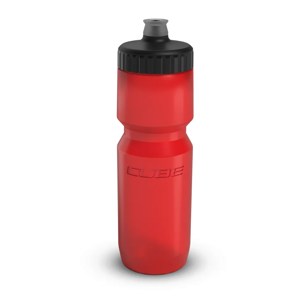uPRISE Bikes Cube Feather Water Bottle - 0.75L - Red | Price match, 365 day return s, 18-Month Warranty, Finance Available & Free UK Delivery