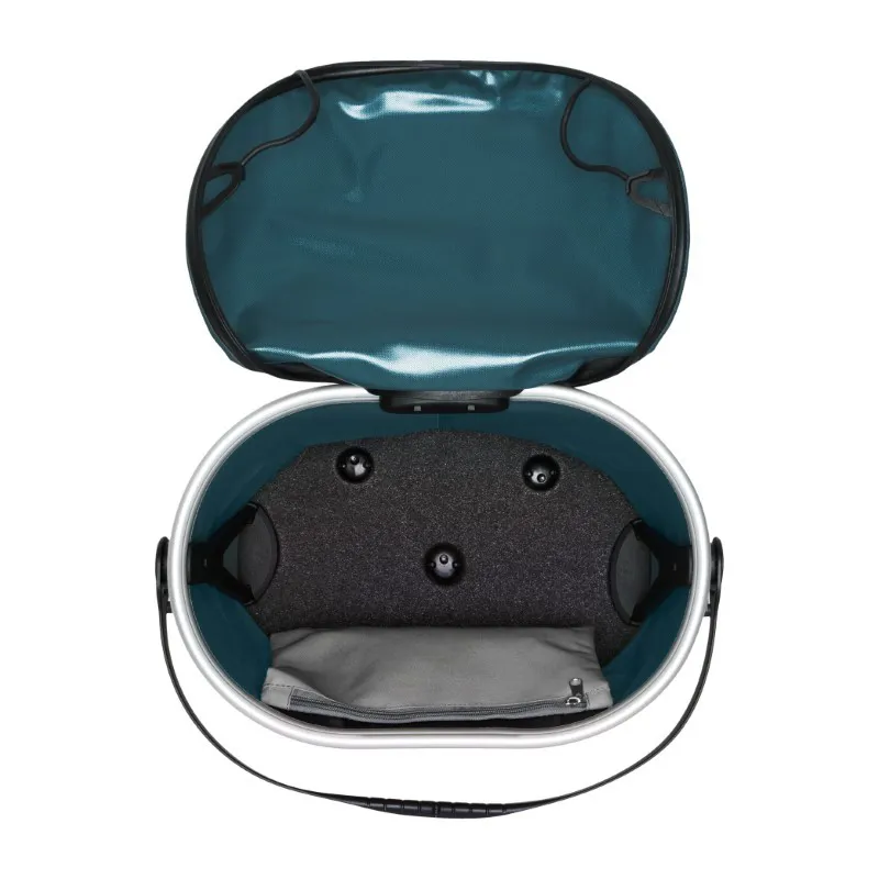 Ortlieb Up Town City Handlebar Bag - 17.5 Litre - Petrol-2