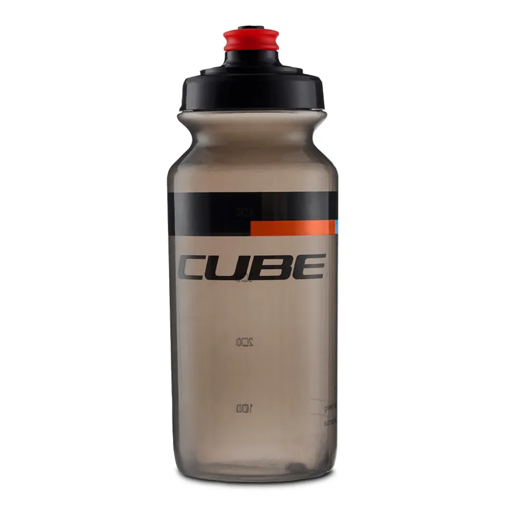 uPRISE Bikes Cube 0.5L Water Bottle Teamline - Black/Red/Blue - 500ml | Price match, 365 day return s, 18-Month Warranty, Finance Available & Free UK Delivery