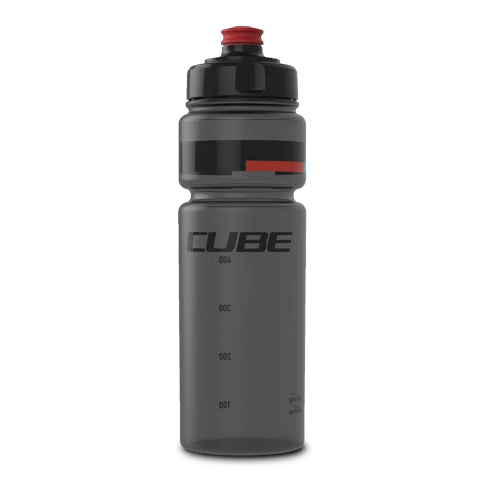 uPRISE Bikes Cube 0.75L Water Bottle Icon Teamline - Black/Red/Blue - 750ml | Price match, 365 day return s, 18-Month Warranty, Finance Available & Free UK Delivery