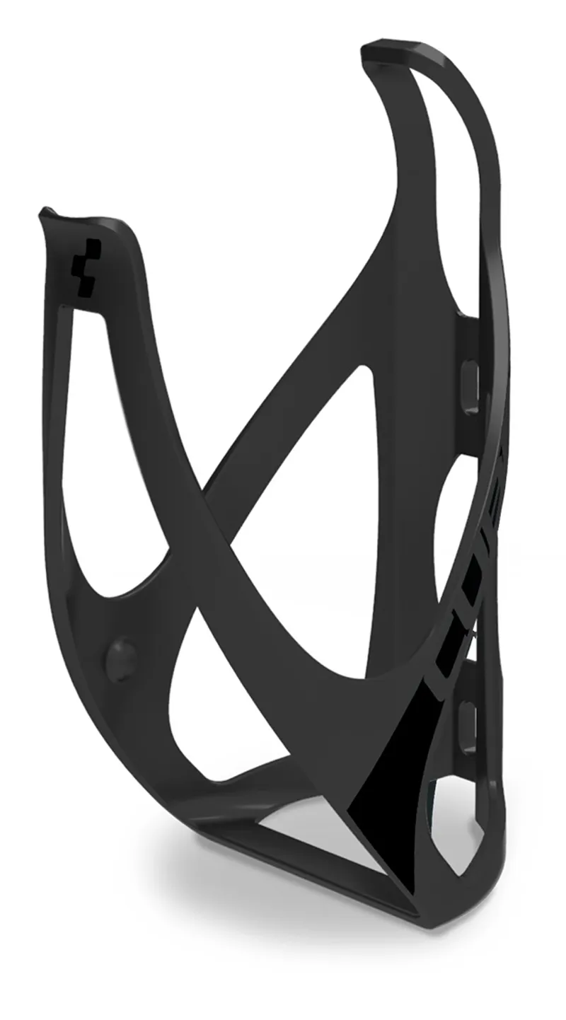 Cube HPP Bottle Cage - Matt Irridium/Glossy Black