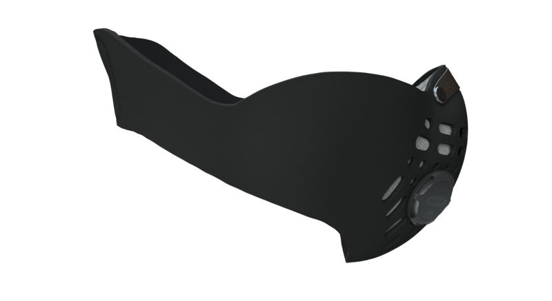Respro City Anti-Pollution Mask - Black-2