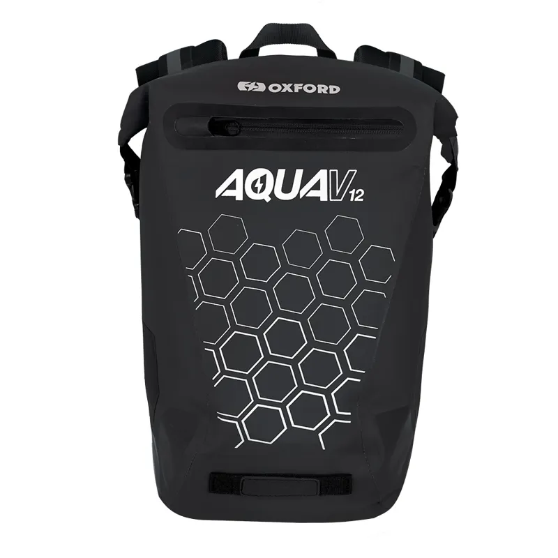 Oxford Aqua V 12 Backpack - Black