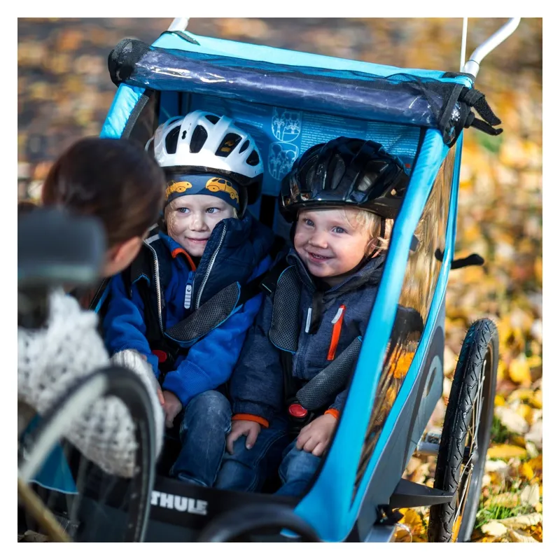 Thule Coaster XT 2-Seat Child Trailer - Blue-9