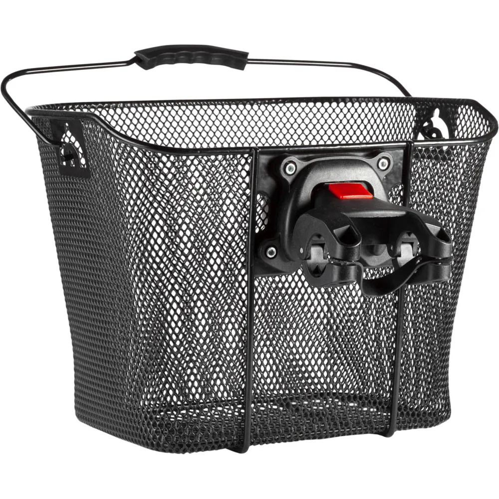 uPRISE Bikes Cube RFR Front Klick and Go Basket - Black | Price match, 365 day returns, 18-Month Warranty, Finance Available & Free UK Delivery