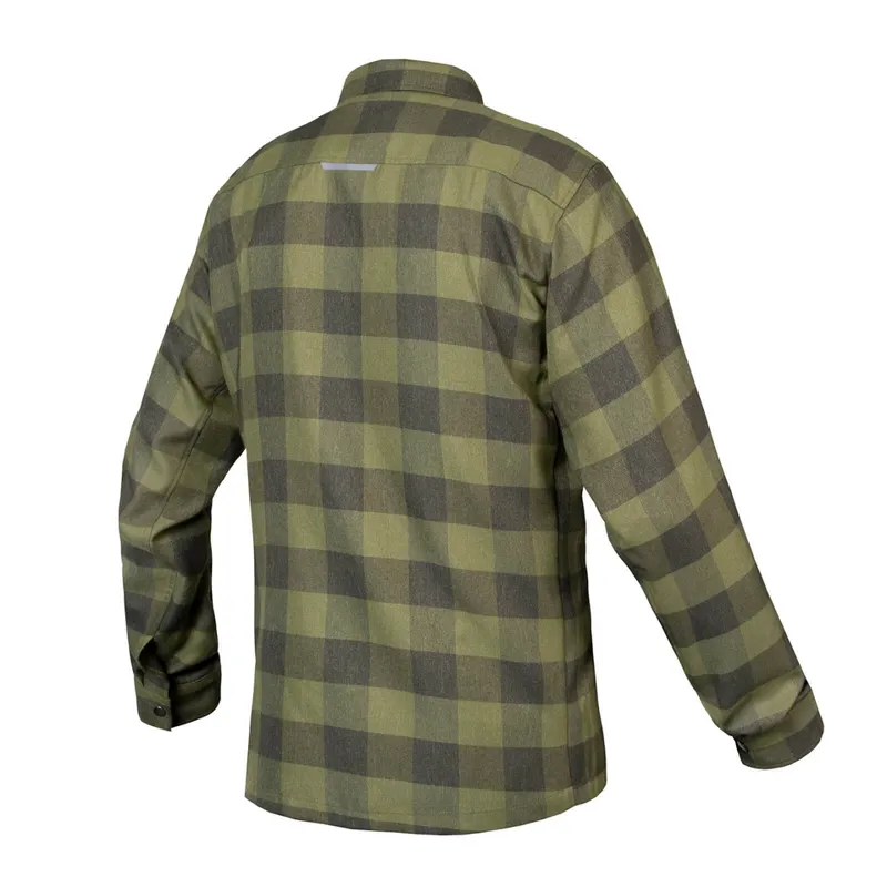 Endura Hummvee Men's Flannel Shirt - Bottle Green-1