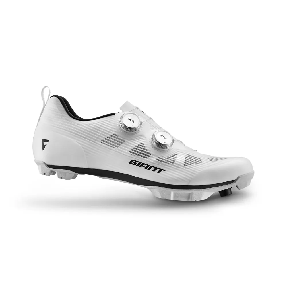 uPRISE Bikes Giant Charge Pro Gravel Road Shoes - White | Price match, 365 day returns, 18-Month Warranty, Finance Available & Free UK Delivery