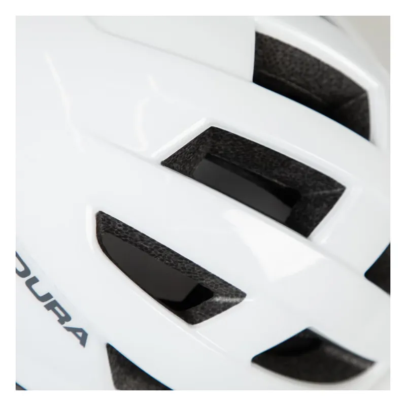 Endura Xtract Road Helmet - White-2