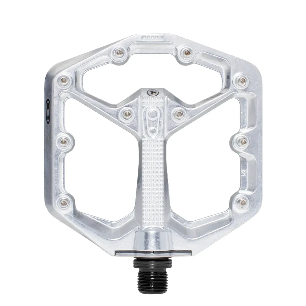 uPRISE Bikes Crank Brothers Stamp 7 Flat MTB Pedals - Silver | Price match, 365 day return s, 18-Month Warranty, Finance Available & Free UK Delivery