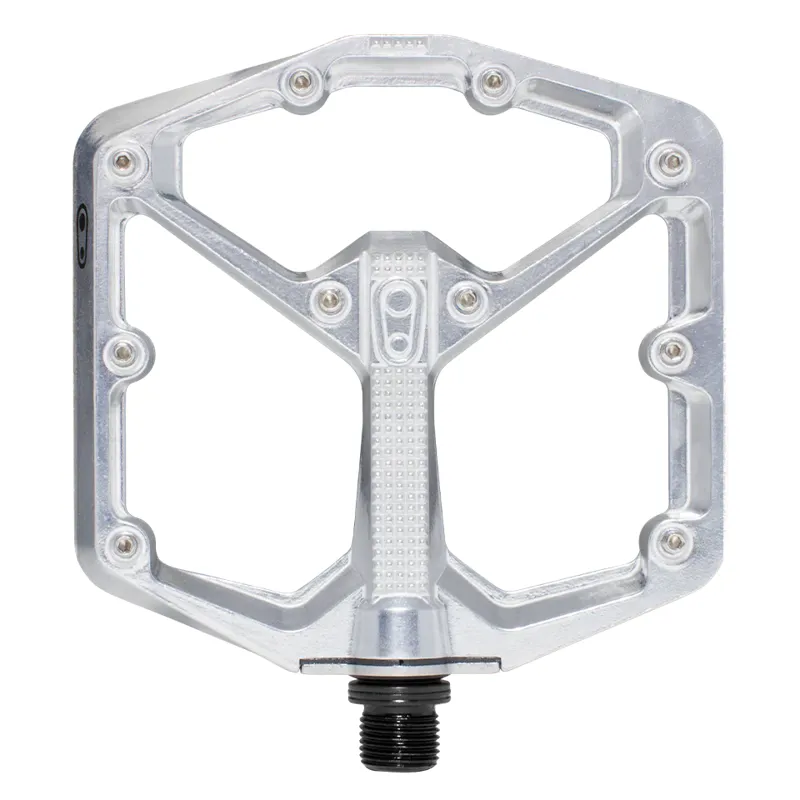 Crank Brothers Stamp 7 Flat MTB Pedals - Silver-2