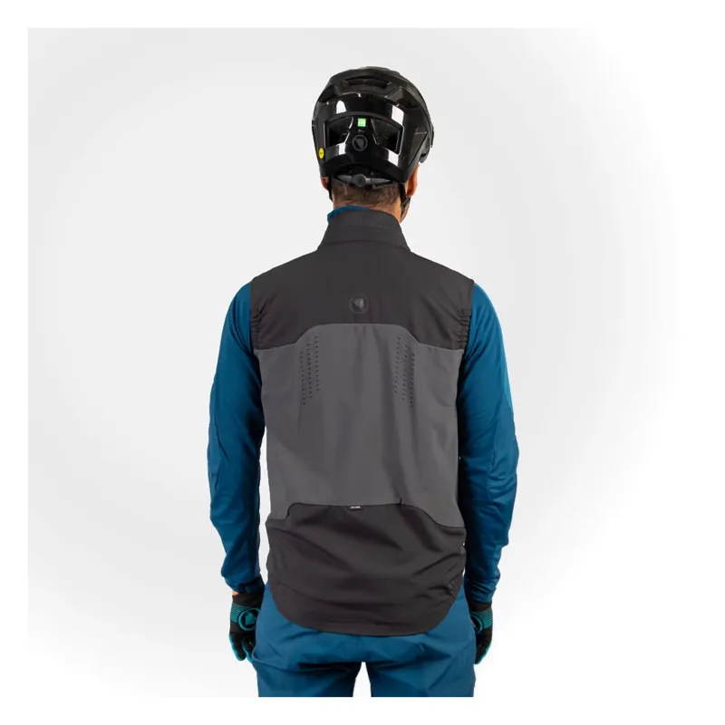 Endura MT500 Spray Men's Waterproof Gilet - Black-7