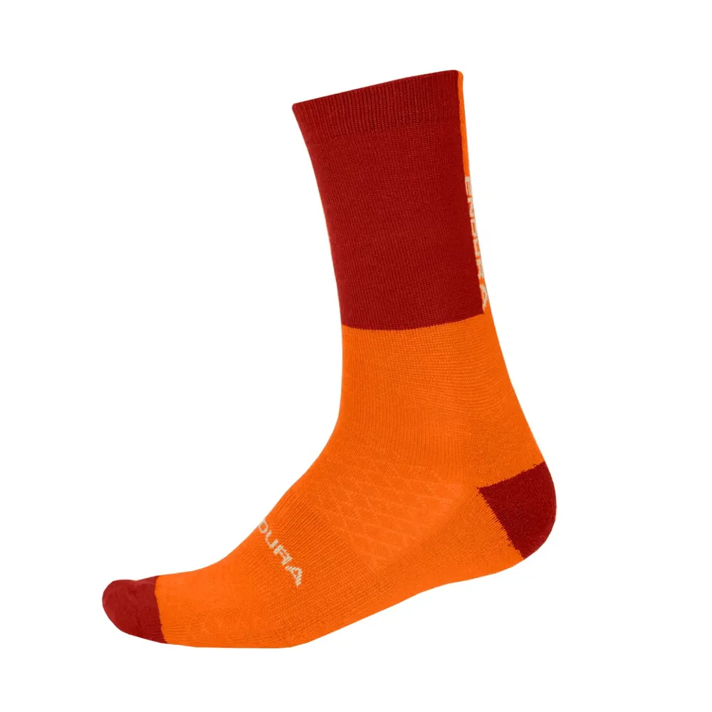 uPRISE Bikes Endura BaaBaa Merino Winter Socks - Harvest | Price match, 365 day returns, 18-Month Warranty, Finance Available & Free UK Delivery