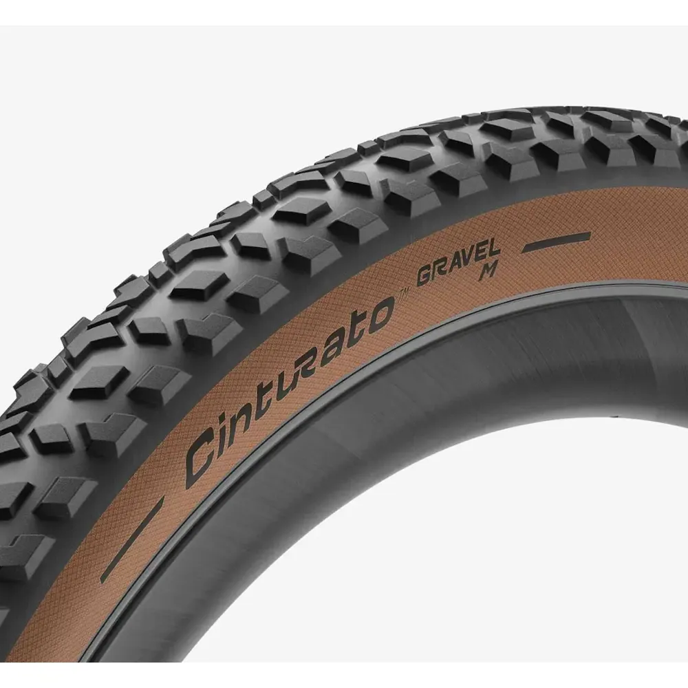 uPRISE Bikes Pirelli Cinturato Gravel M Classic TLR Folding 700c Gravel Tyre - Tan | Price match, 365 day return s, 18-Month Warranty, Finance Available & Free UK Delivery
