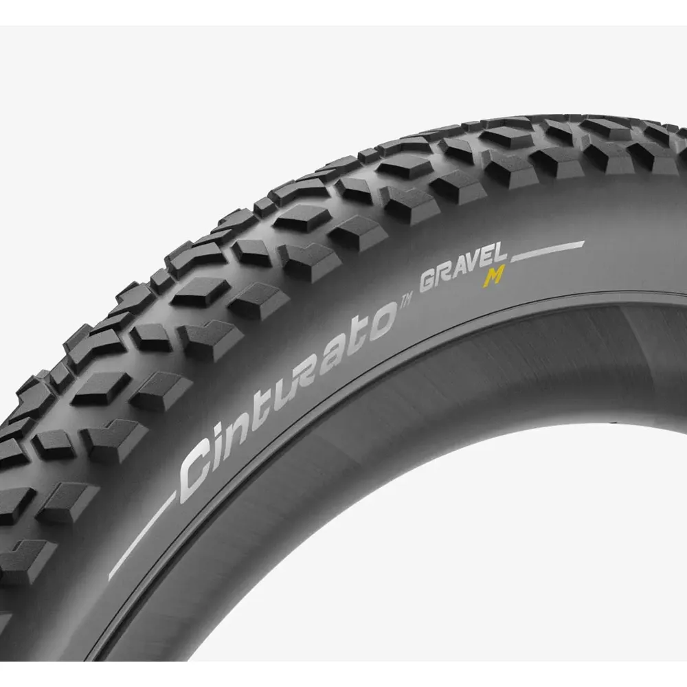 uPRISE Bikes Pirelli Cinturato Gravel M 700c Gravel Tyre - Black | Price match, 365 day return s, 18-Month Warranty, Finance Available & Free UK Delivery