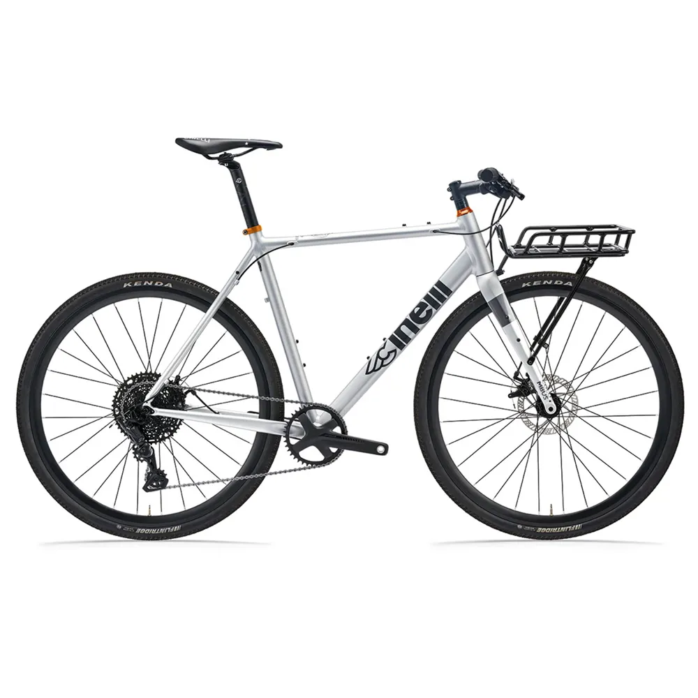 uPRISE Bikes Cinelli Zydeco Bootleg 2024 Hybrid Bike - Silver | Price match, 365 day return s, 18-Month Warranty, Finance Available & Free UK Delivery
