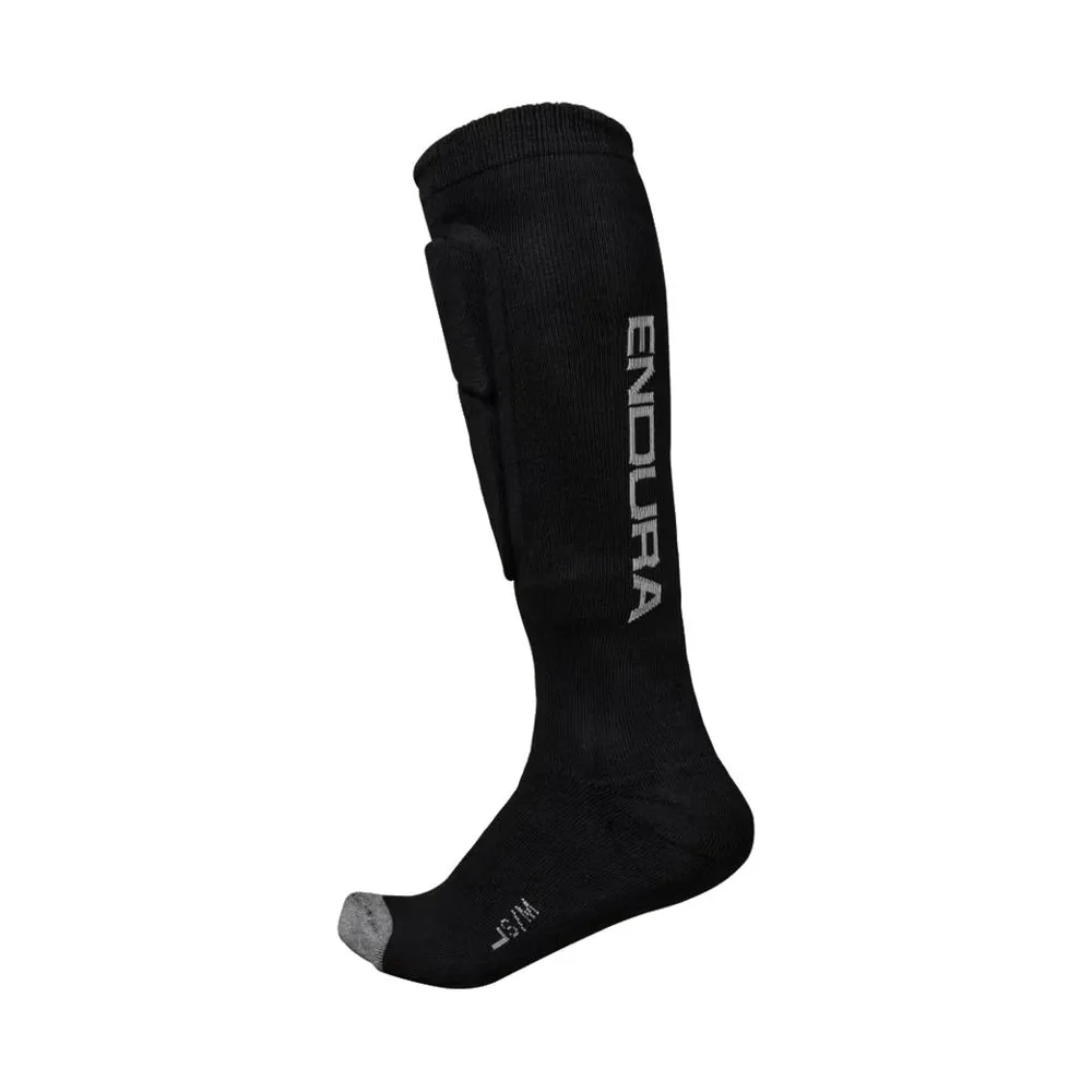uPRISE Bikes Endura SingleTrack Padded Socks - Black | Price match, 365 day returns, 18-Month Warranty, Finance Available & Free UK Delivery