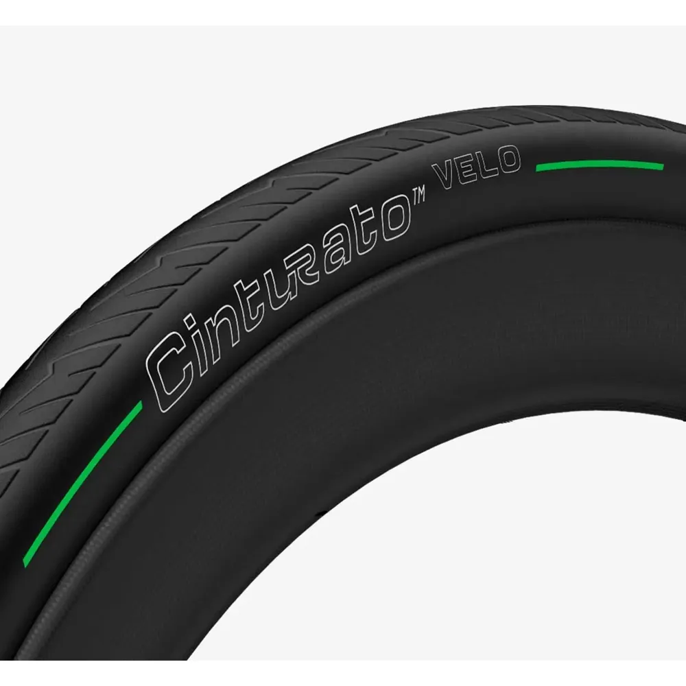 uPRISE Bikes Pirelli Cinturato Velo Folding Tubeless Ready Road Tyre - Black | Price match, 365 day return s, 18-Month Warranty, Finance Available & Free UK Delivery