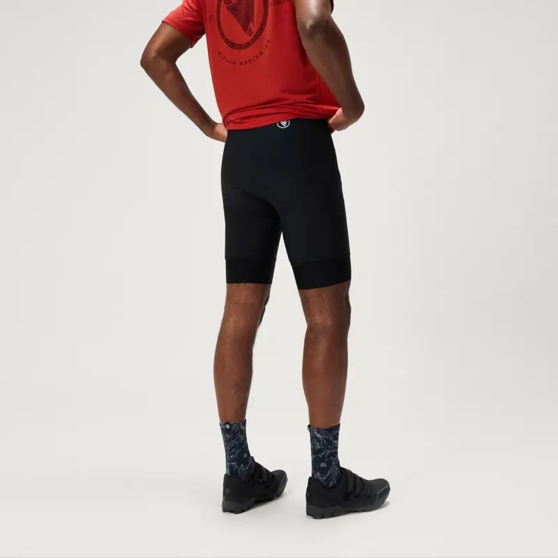 Endura Loop Men's Waist Lycra Shorts - Black-1
