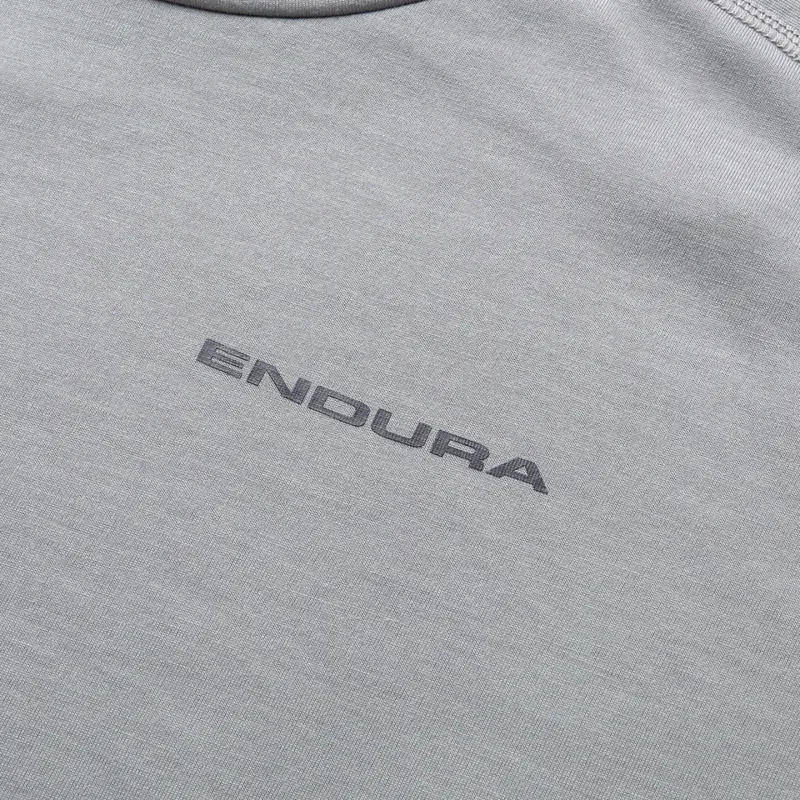 Endura Loop Men's Long Sleeve Tech Tee - Dreich Grey-2