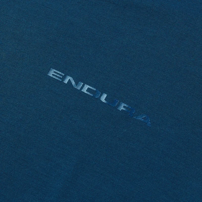 Endura Loop Men's Long Sleeve Tech Tee - Barra Blue-4