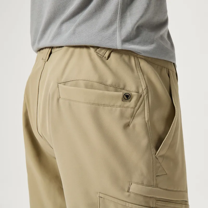 Endura Loop Men's Cargo Shorts with Liner - Mushroom-2