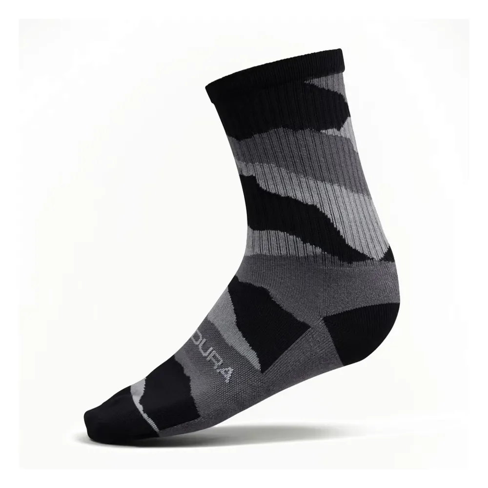 uPRISE Bikes Endura Peak Socks - Black | Price match, 365 day returns, 18-Month Warranty, Finance Available & Free UK Delivery