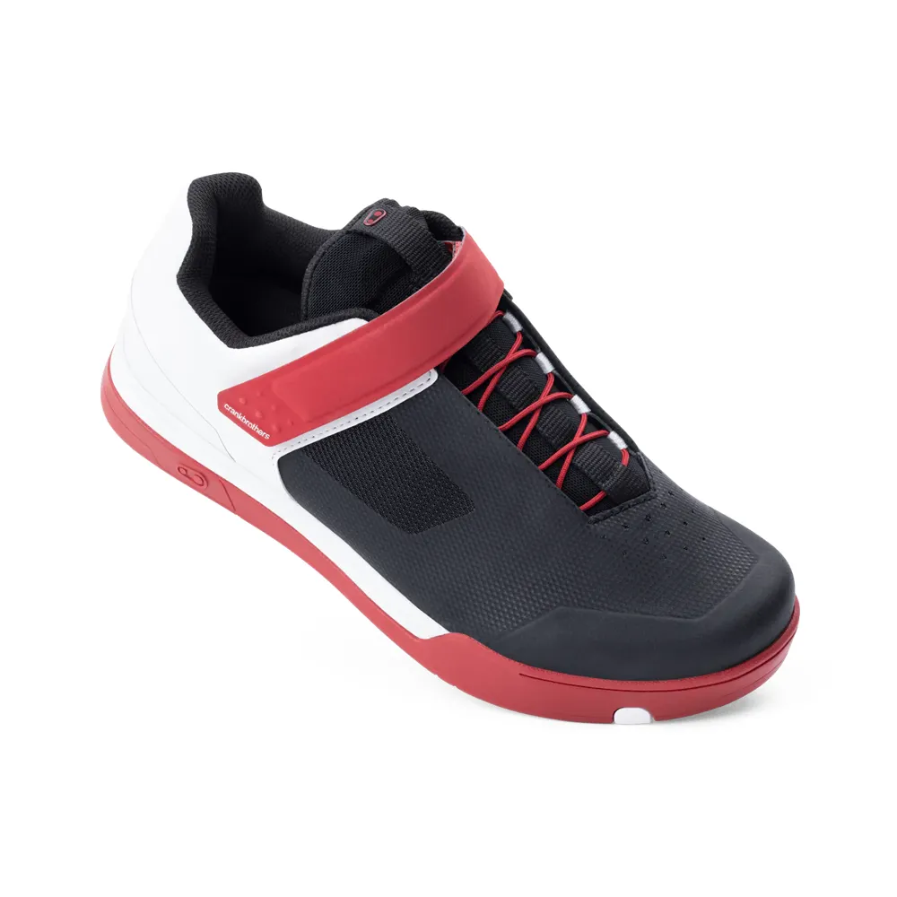 uPRISE Bikes Crank Brothers Mallet Speedlace MTB Shoes - Red/Black/White | Price match, 365 day return s, 18-Month Warranty, Finance Available & Free UK Delivery