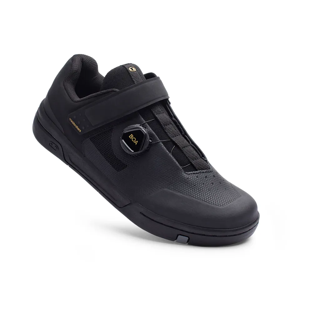 uPRISE Bikes Crank Brothers Stamp Boa MTB Flat Shoe - Black/Gold | Price match, 365 day returns, 18-Month Warranty, Finance Available & Free UK Delivery