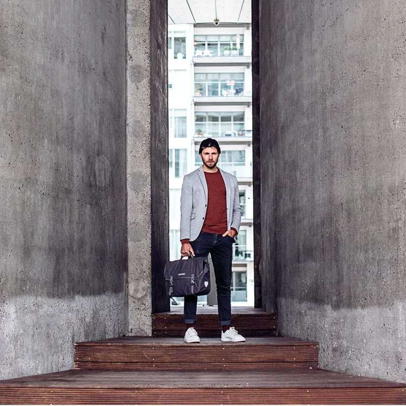 Ortlieb Commuter-Bag Two Urban QL2.1 Single Pannier Bag - 20 Litre - Ink-6