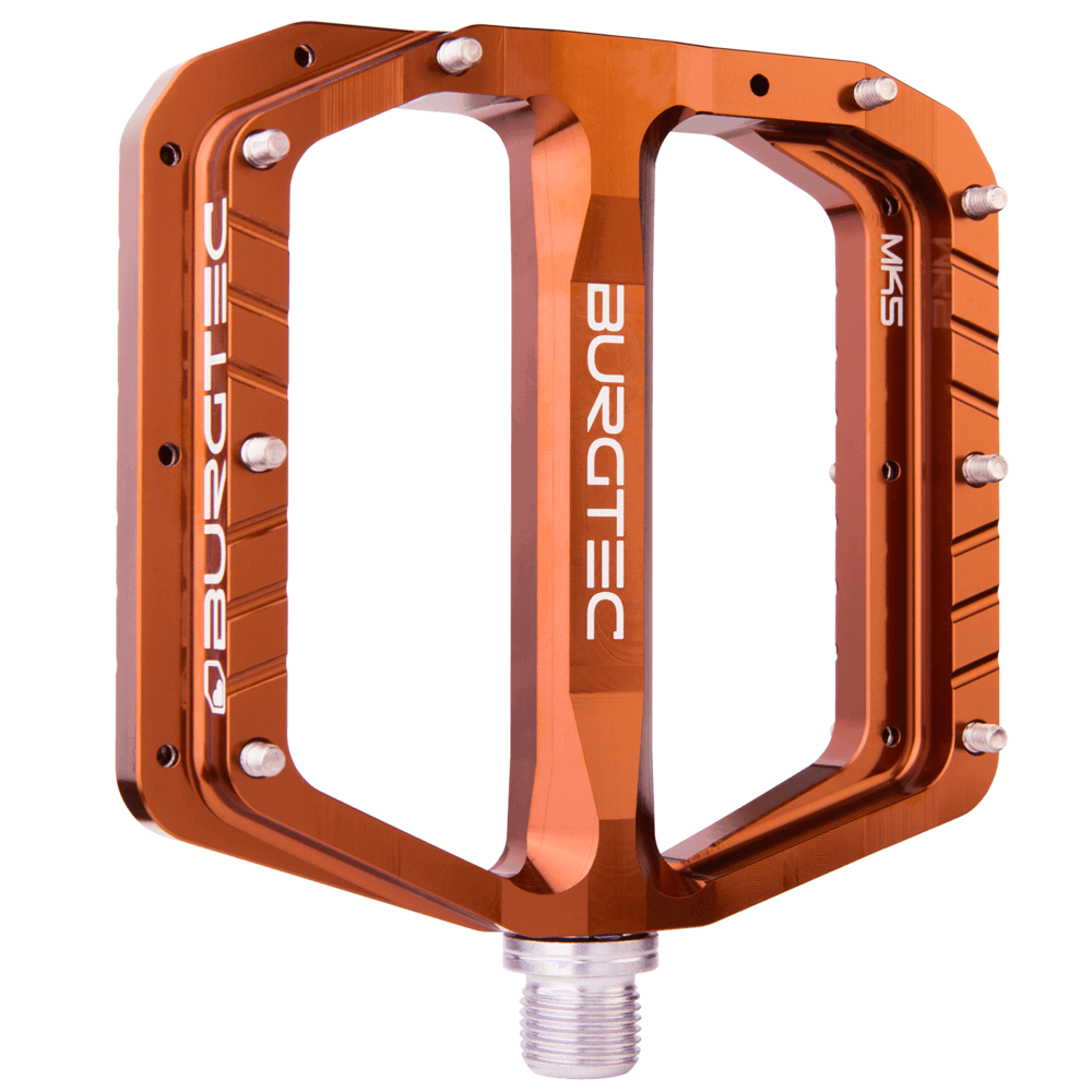 uPRISE Bikes Burgtec Penthouse MK5 Flat MTB Pedals - Kash Bronze | Price match, 365 day return s, 18-Month Warranty, Finance Available & Free UK Delivery