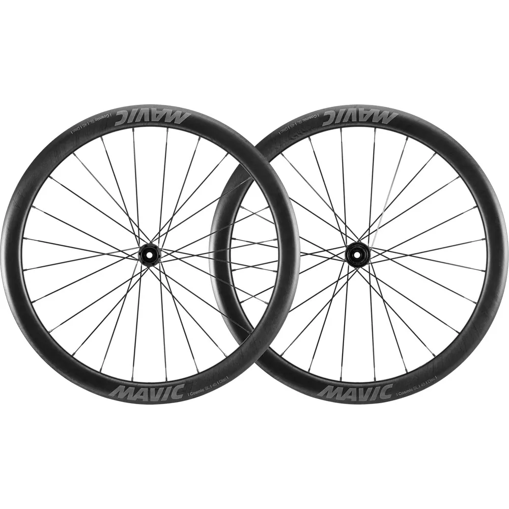 uPRISE Bikes Mavic Cosmic SL 45 23mm Carbon Disc Centre Lock Road Wheelset - Pair | Price match, 365 day return s, 18-Month Warranty, Finance Available & Free UK Delivery