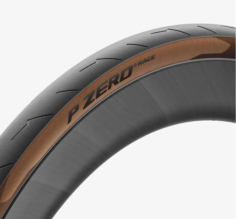 Pirelli P Zero Race Classic Folding 700c Road Bike Tyre - Black/Tan