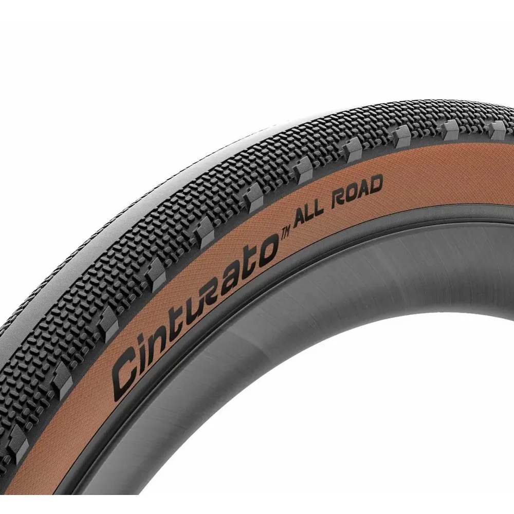 uPRISE Bikes Pirelli Cinturato All Road 700c Tubeless Ready Gravel Tyre - Black/Tan | Price match, 365 day return s, 18-Month Warranty, Finance Available & Free UK Delivery