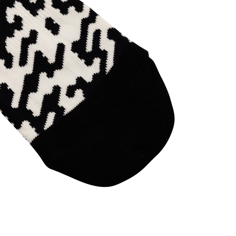Burgtec Everyday Crew Patterned Sock - Zaggo-1