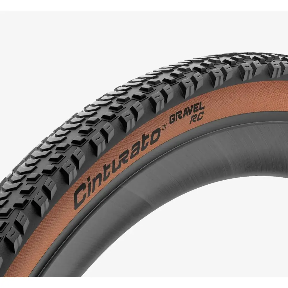 uPRISE Bikes Pirelli Cinturato Gravel RC Classic 700c Gravel Tyre - Black/Tan | Price match, 365 day return s, 18-Month Warranty, Finance Available & Free UK Delivery