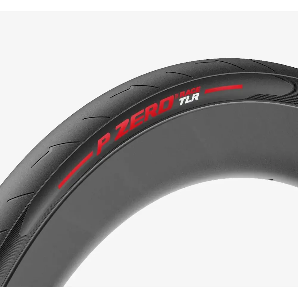 uPRISE Bikes Pirelli P Zero Race TLR 700c Road Tyre - Black/Red | Price match, 365 day return s, 18-Month Warranty, Finance Available & Free UK Delivery