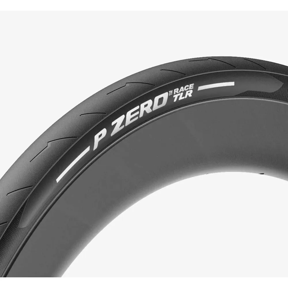 uPRISE Bikes Pirelli P Zero Race TLR 700c Road Tyre - Black/White | Price match, 365 day return s, 18-Month Warranty, Finance Available & Free UK Delivery