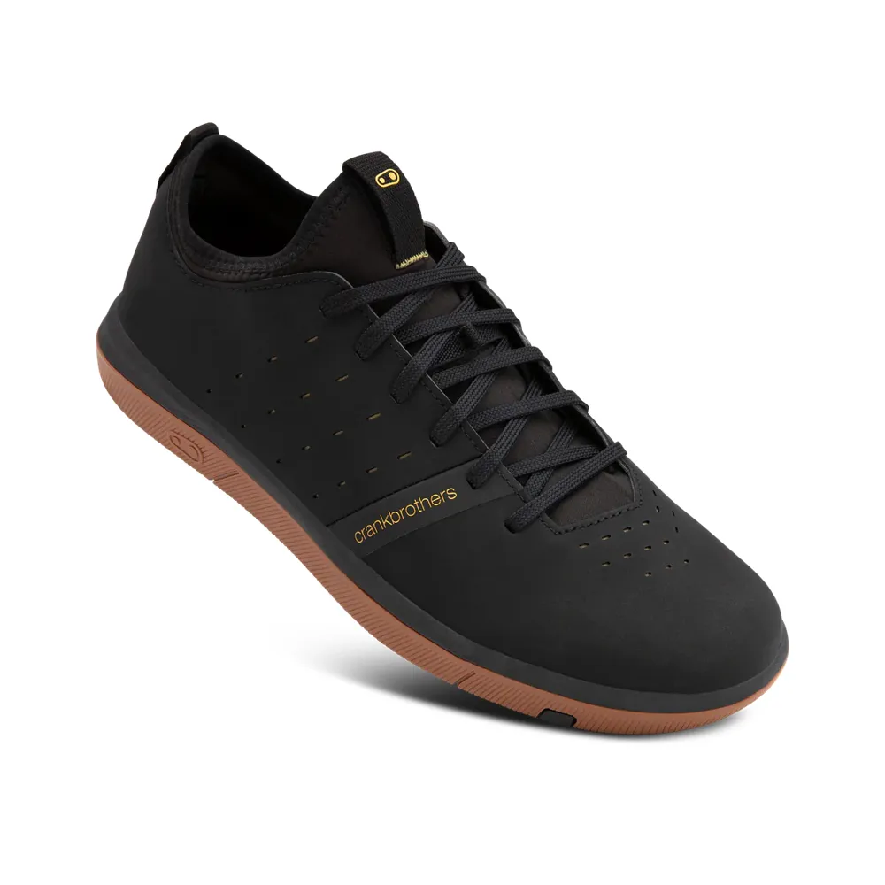 uPRISE Bikes Crank Brothers Stamp Street MTB Flat Shoes - Black/Gold | Price match, 365 day return s, 18-Month Warranty, Finance Available & Free UK Delivery