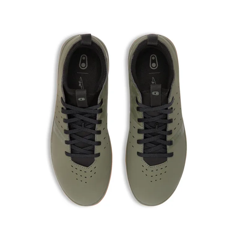 Crank Brothers Stamp Street MTB Flat Shoes - Camo Green-4