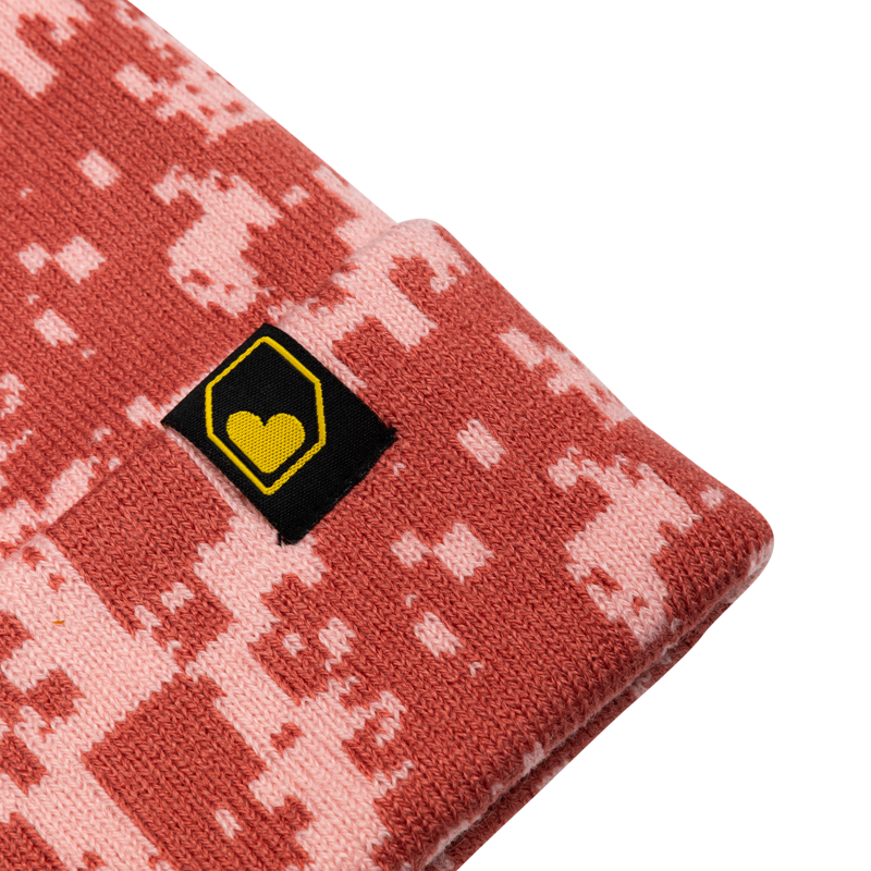 Burgtec Rizz Beanie - Cranberry-2