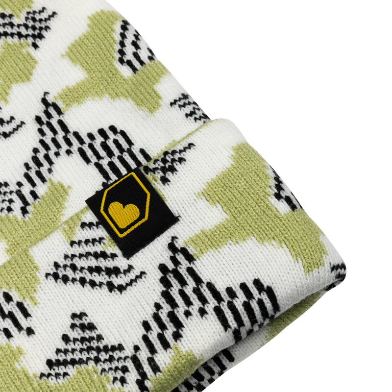 Burgtec Snazzy Beanie - Sage-2