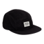 Burgtec Arcade Five Panel Cap - Black