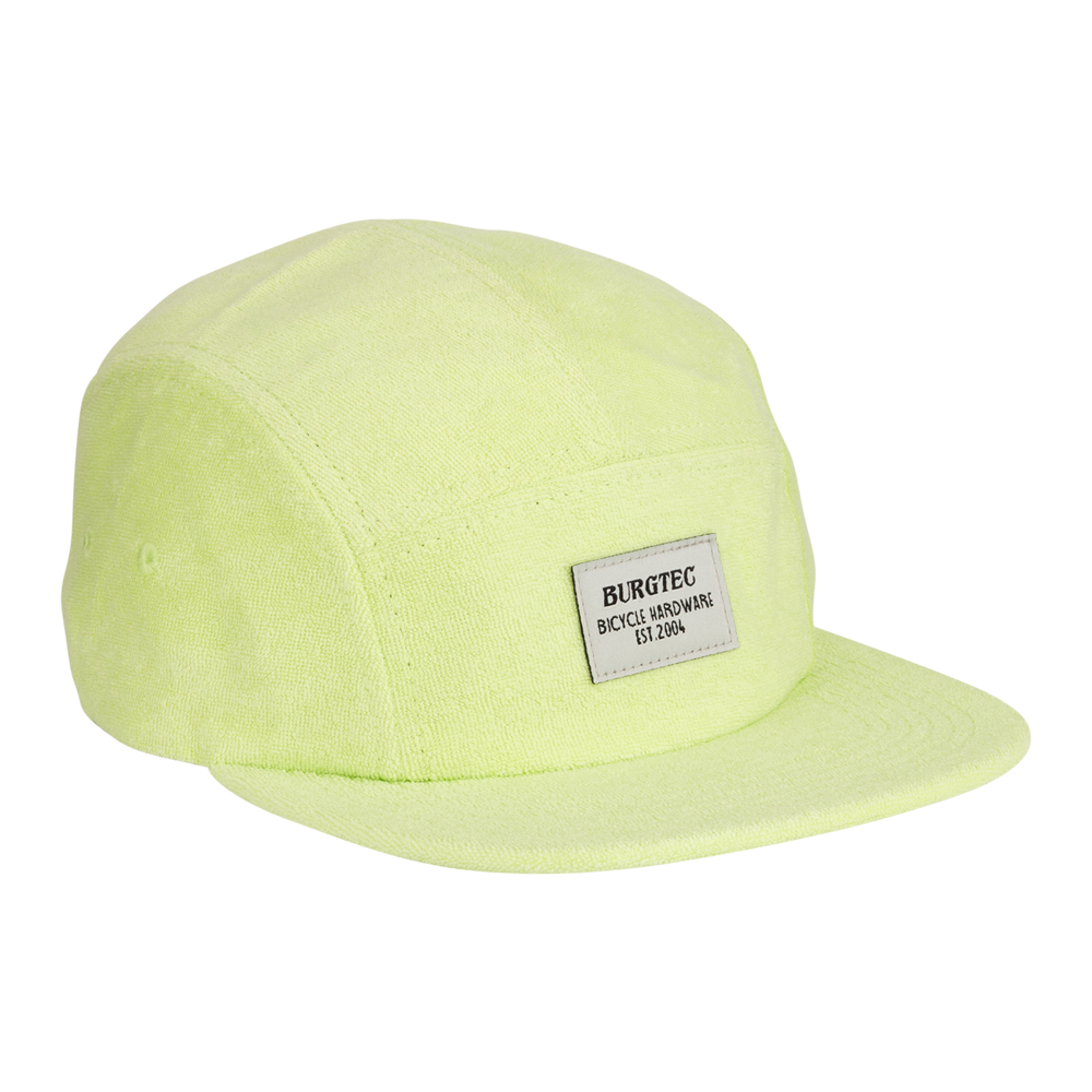 uPRISE Bikes Burgtec Arcade Five Panel Cap - Limeade | Price match, 365 day returns, 18-Month Warranty, Finance Available & Free UK Delivery